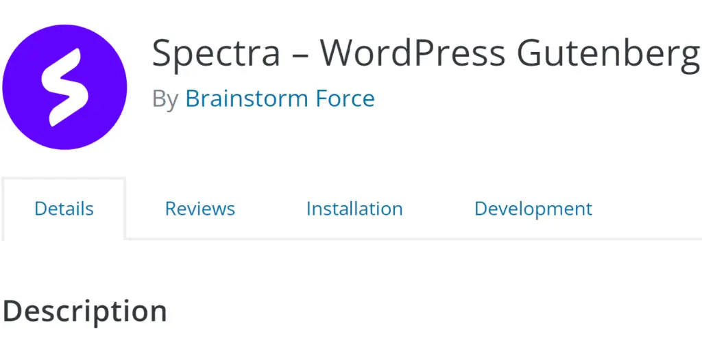 Spectra – WordPress Gutenberg Blocks Plugin Free